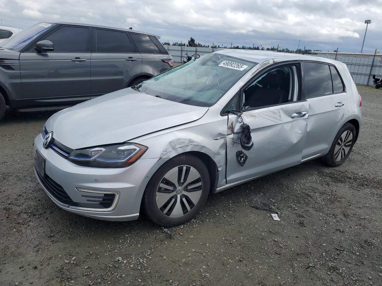 2019 Volkswagen E-Golf Sel Premium للبيع في Antelope، CA - Top/Roof
