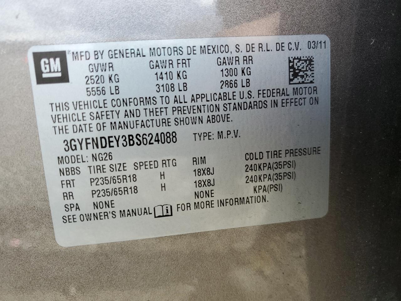 2011 Cadillac SRX - Image 13