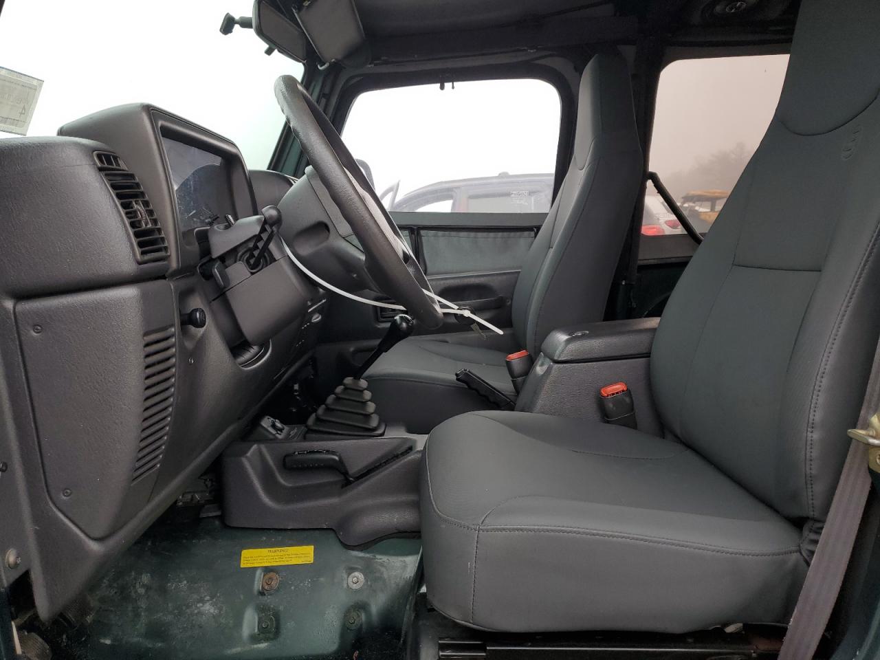 1999 Jeep Wrangler / Tj Sport VIN: 1J4FY19SXXP427968 Lot: 50102855