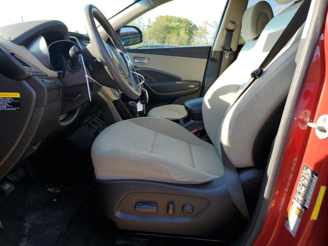  HYUNDAI SANTA FE 2017 Бургунди