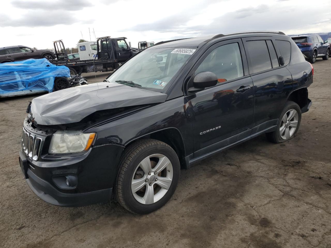 2012 Jeep Compass Latitude للبيع في Pennsburg، PA - Front End