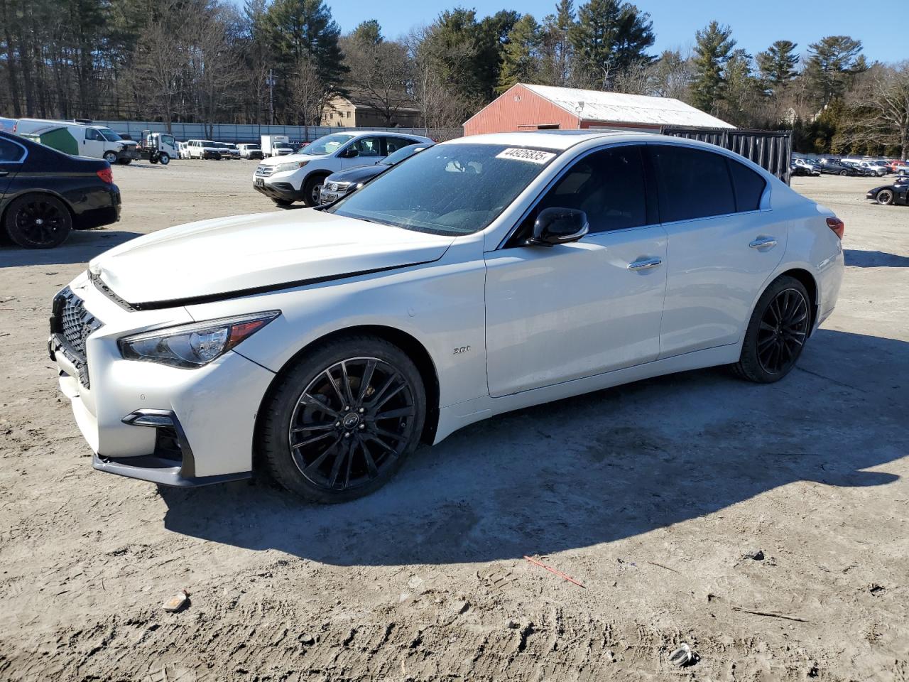 2020 Infiniti Q50 Pure zu verkaufen in Mendon, MA - Front End