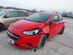 2016 VAUXHALL CORSA SRI for sale at Copart ST HELENS