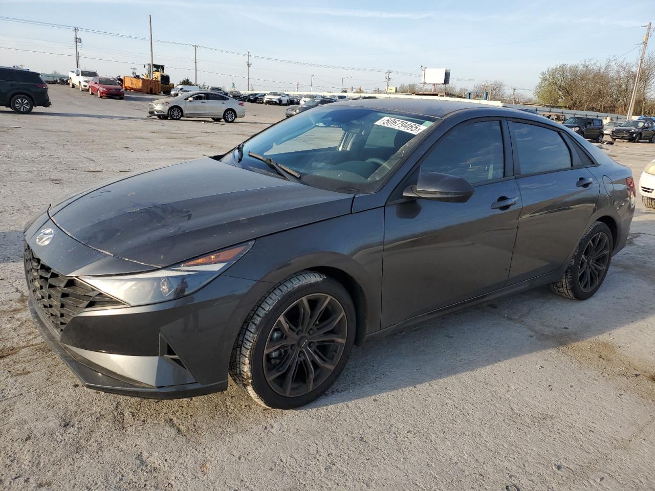 2021 Hyundai Elantra Sel na sprzedaż w Oklahoma City, OK - Front End