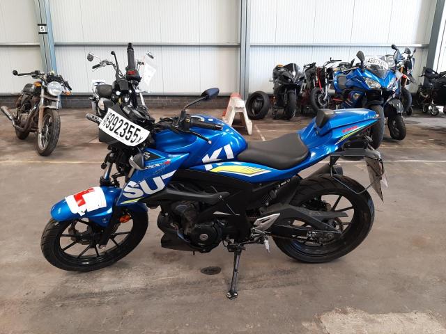 2018 SUZUKI GSXS 125 X for sale at Copart NEWBURY