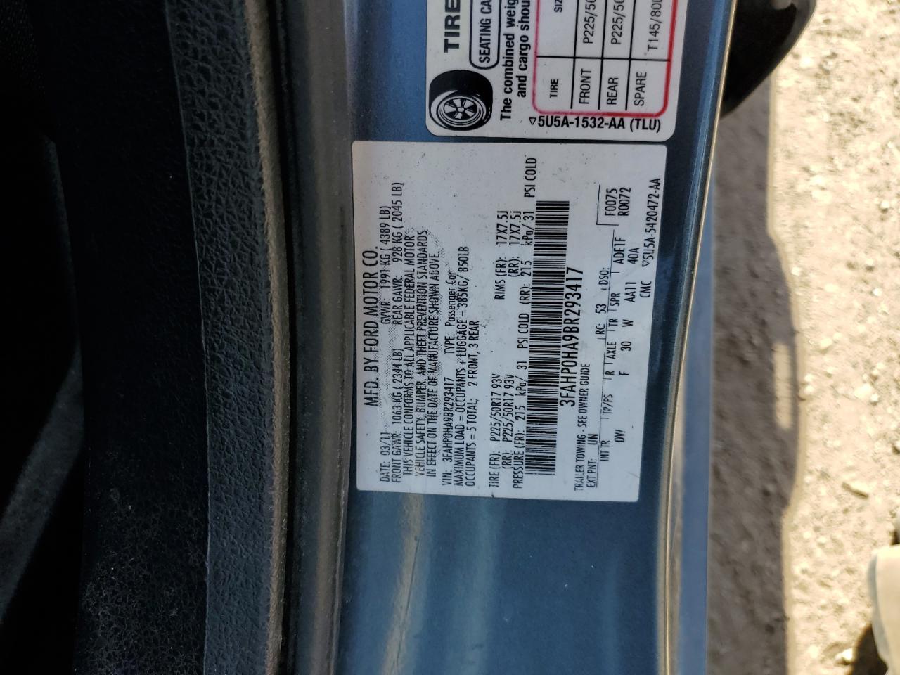 2011 Ford Fusion - Image 12