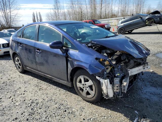  TOYOTA PRIUS 2012 Blue