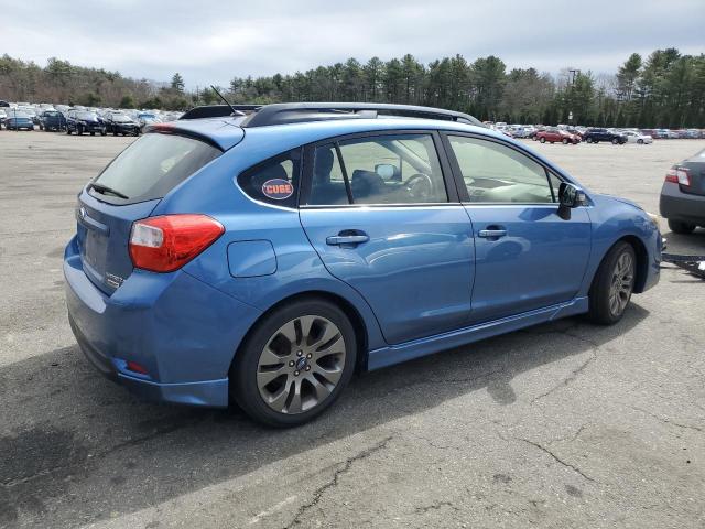  SUBARU IMPREZA 2016 Синій