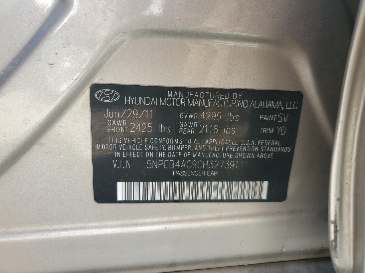 2012 Hyundai Sonata - Image 12