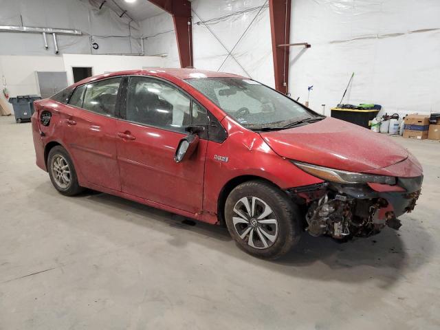  TOYOTA PRIUS 2018 Czerwony