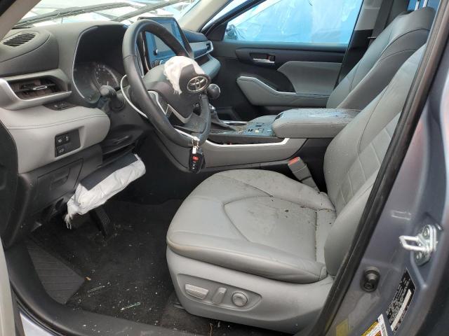  TOYOTA HIGHLANDER 2023 Granatowy