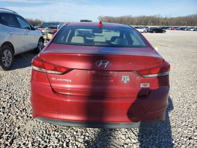 Sedans HYUNDAI ELANTRA 2017 Czerwony