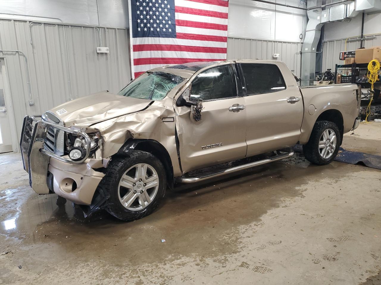2007 Toyota Tundra Crewmax Limited იყიდება Casper-ში, WY - Rollover