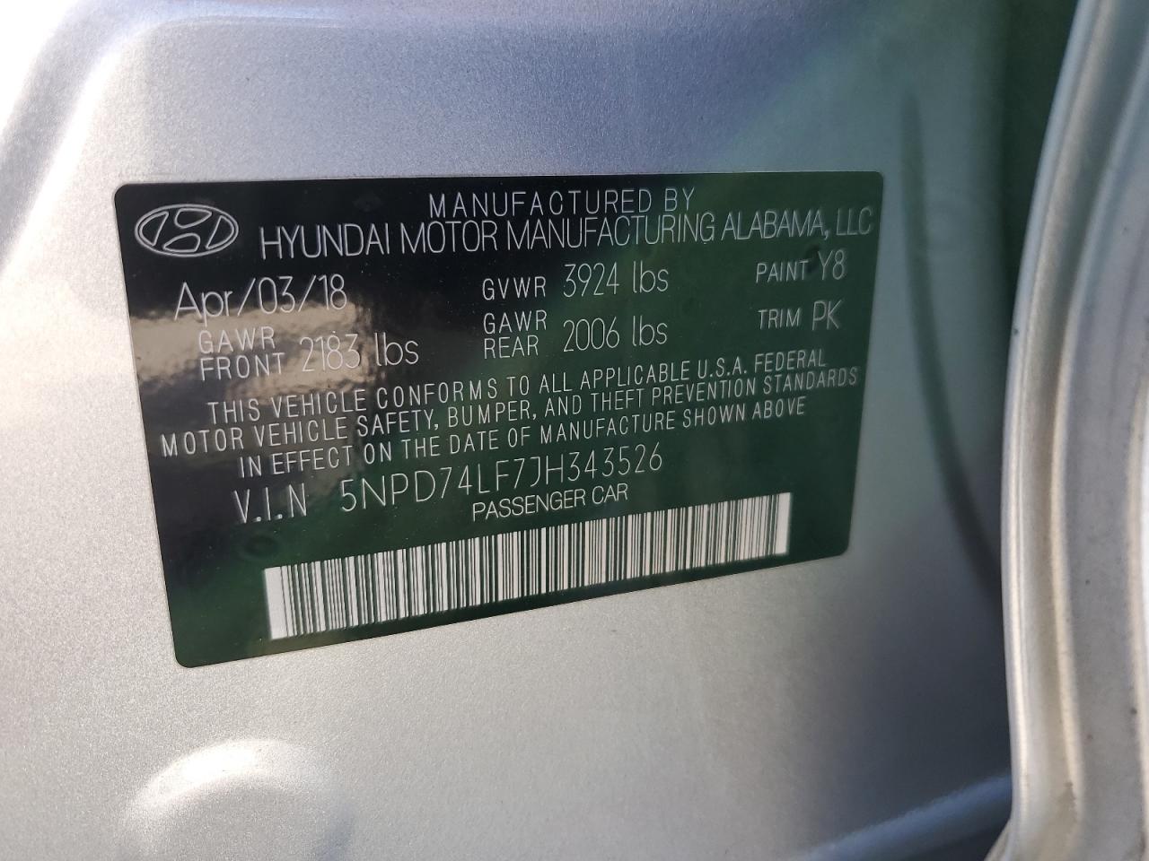 2018 Hyundai Elantra - Image 12