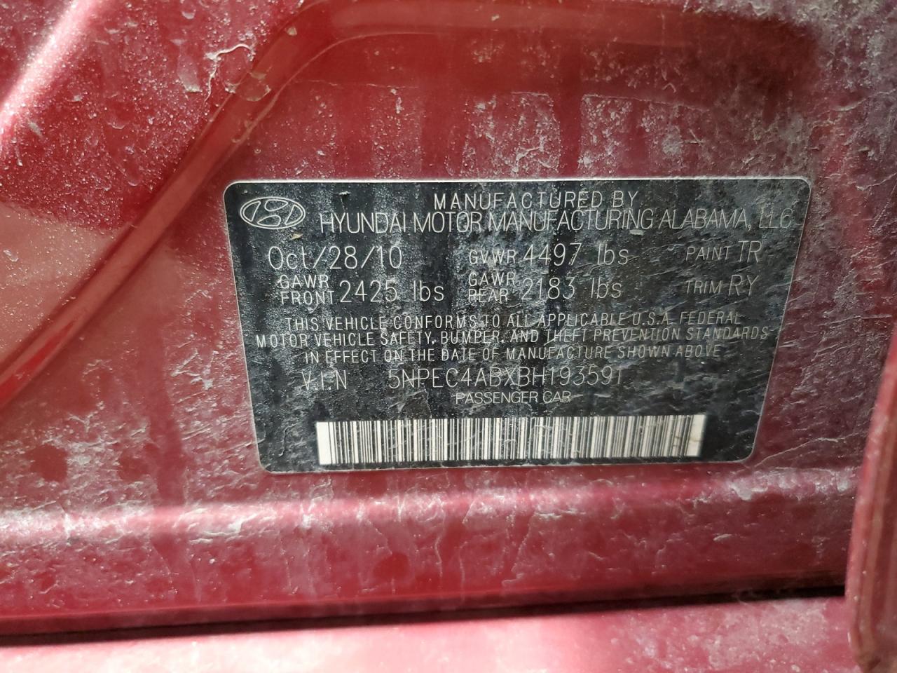 2011 Hyundai Sonata - Image 14