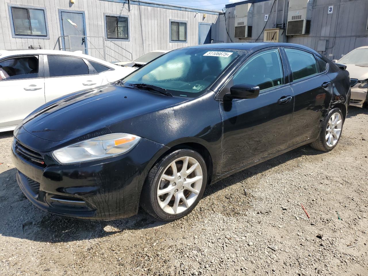 2013 Dodge Dart Sxt იყიდება Los Angeles-ში, CA - Rear End