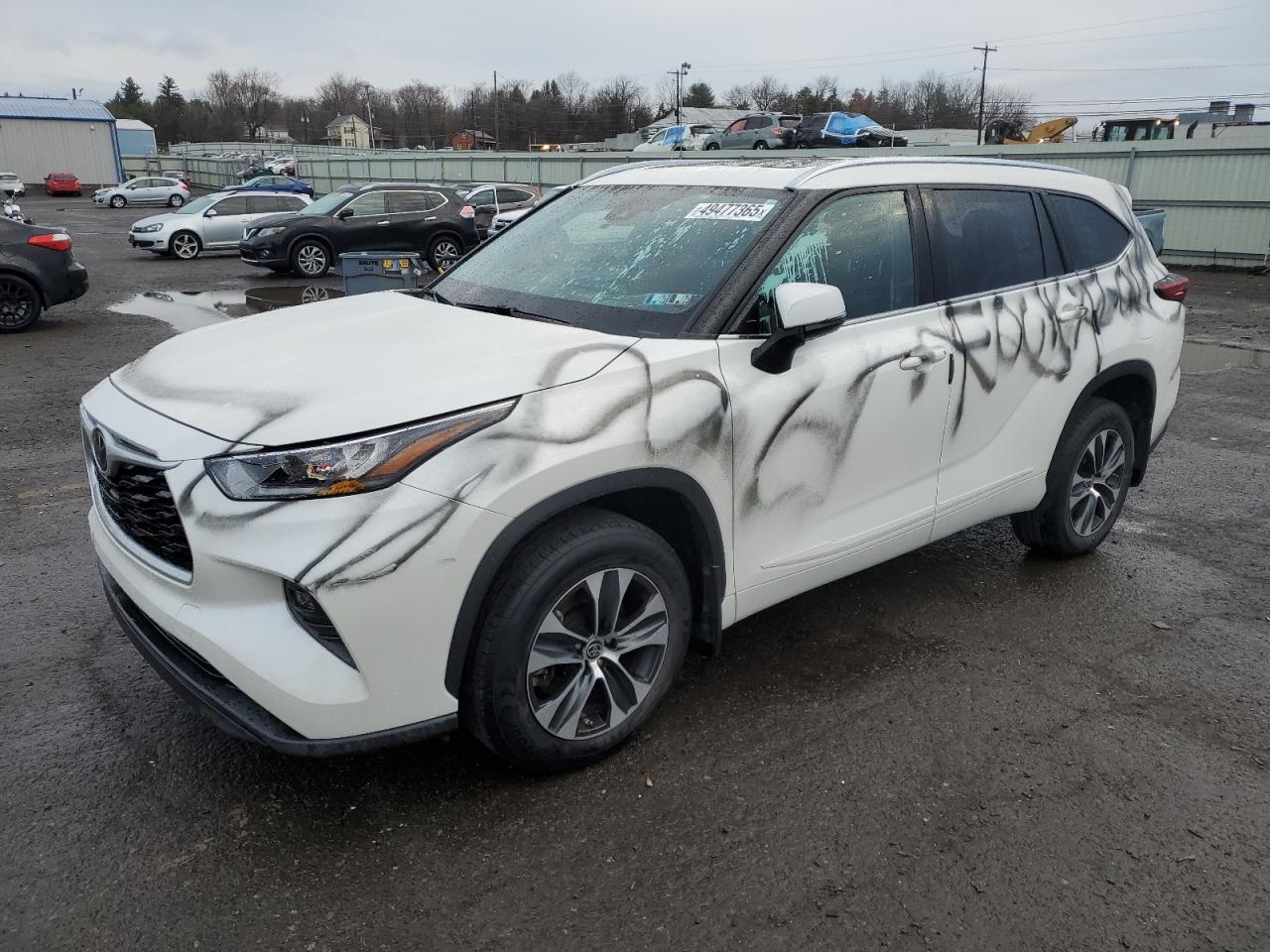 2020 Toyota Highlander Xle de vânzare în Pennsburg, PA - Vandalism