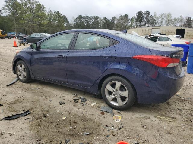  HYUNDAI ELANTRA 2012 Granatowy