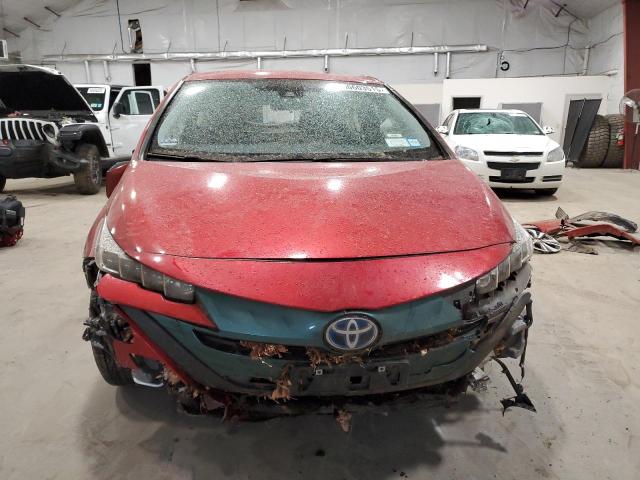  TOYOTA PRIUS 2018 Czerwony