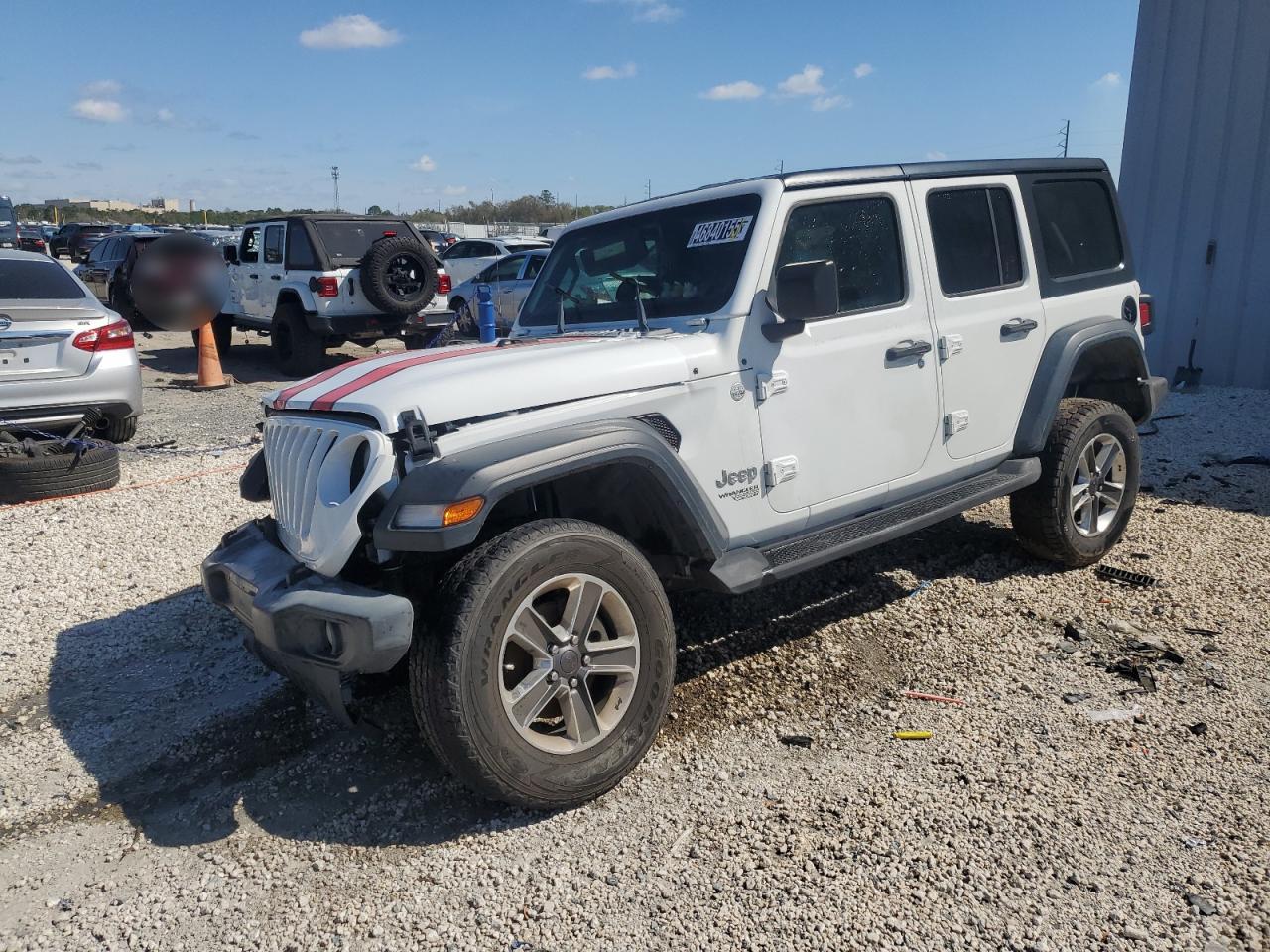 2019 Jeep Wrangler Unlimited Sport for Sale in Jacksonville, FL - Front End