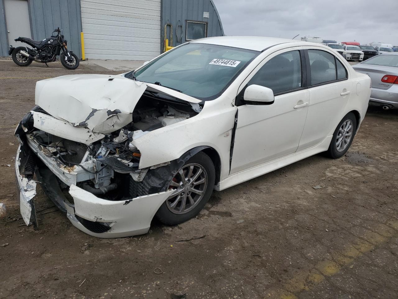 2014 Mitsubishi Lancer Es/Es Sport продається в Wichita, KS - Front End