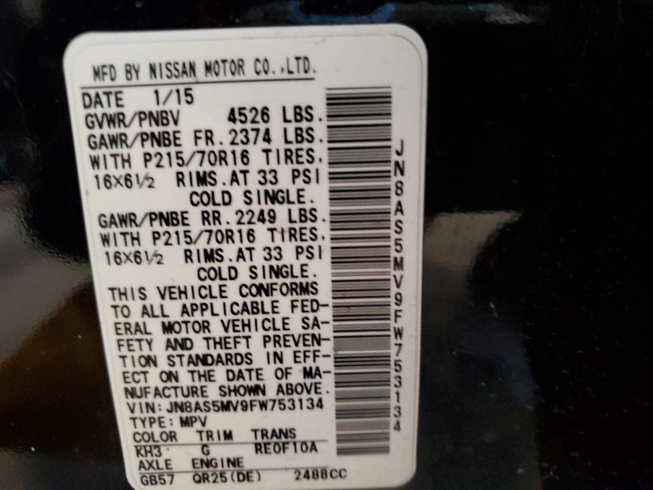 2015 Nissan Rogue - Image 13