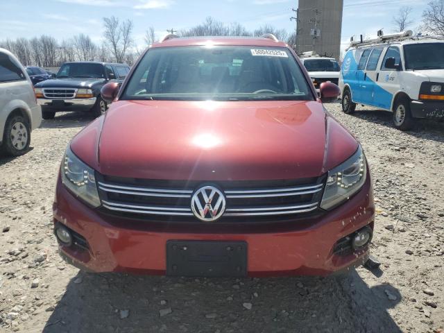 VOLKSWAGEN TIGUAN 2016 Бургунди