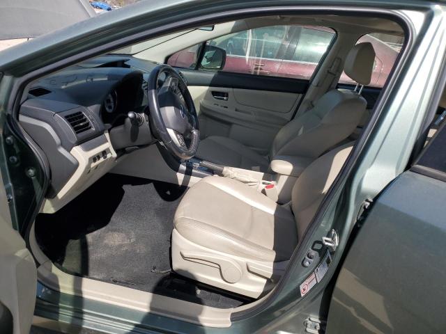 Sedans SUBARU IMPREZA 2014 Zielony