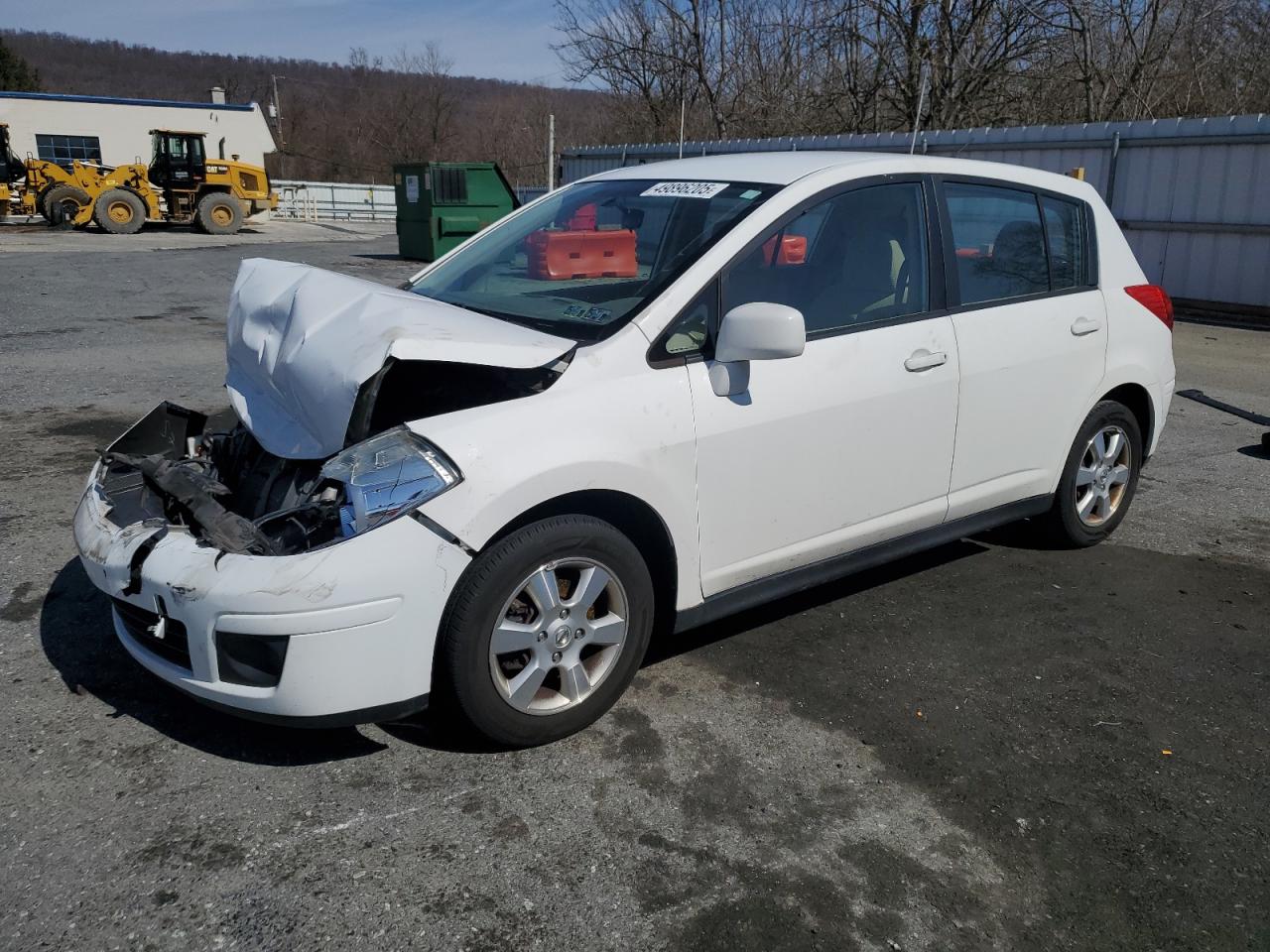 2012 Nissan Versa S на продаже в Grantville, PA - Front End