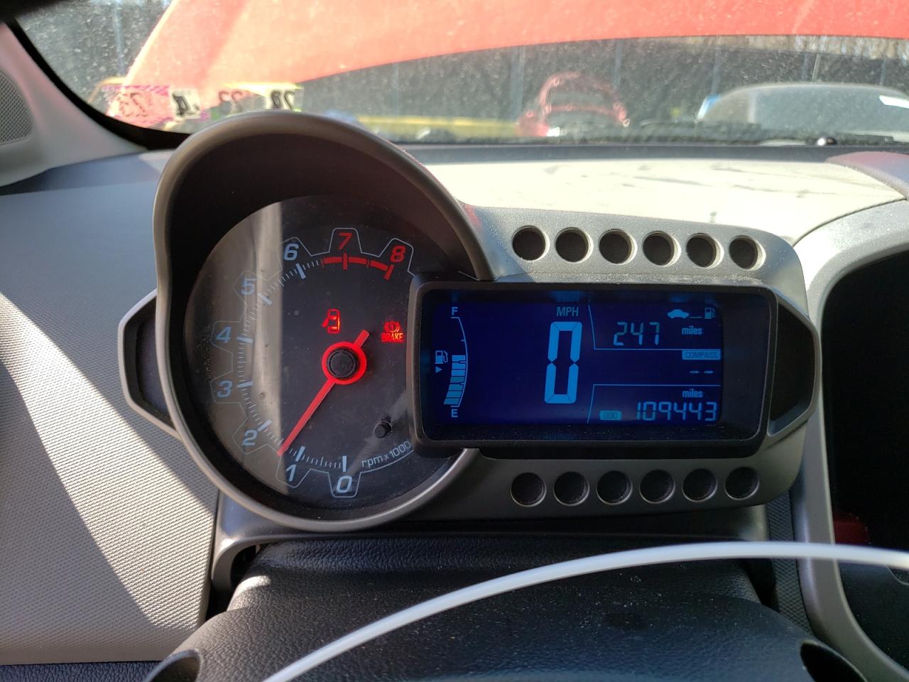 2013 Chevrolet Sonic Lt VIN: 1G1JD6SB7D4108620 Lot: 48750135