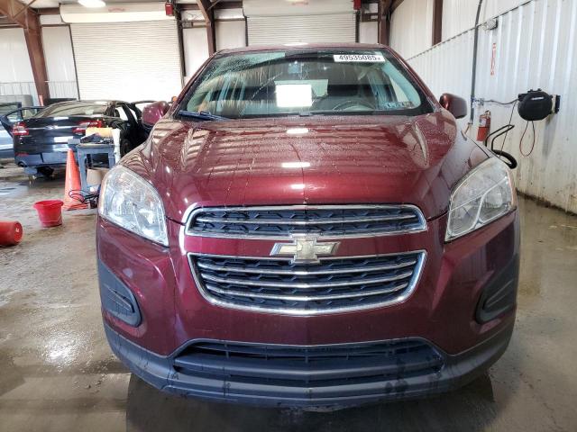  CHEVROLET TRAX 2016 Burgundy