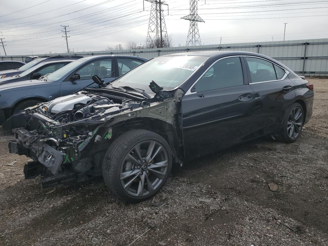 2021 Lexus Es 350 Base იყიდება Elgin-ში, IL - Front End