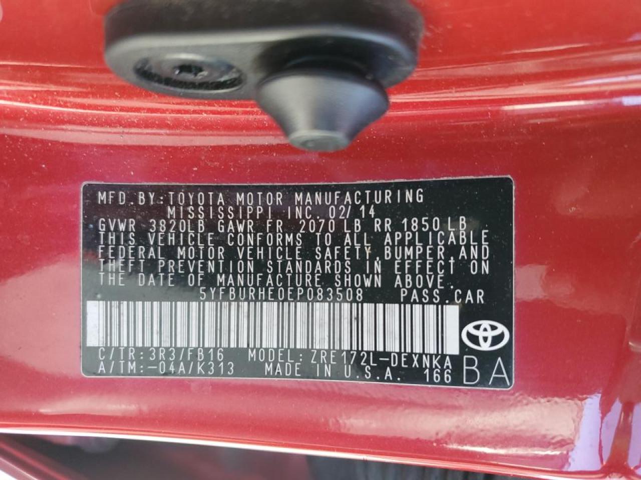 2014 Toyota Corolla - Image 12