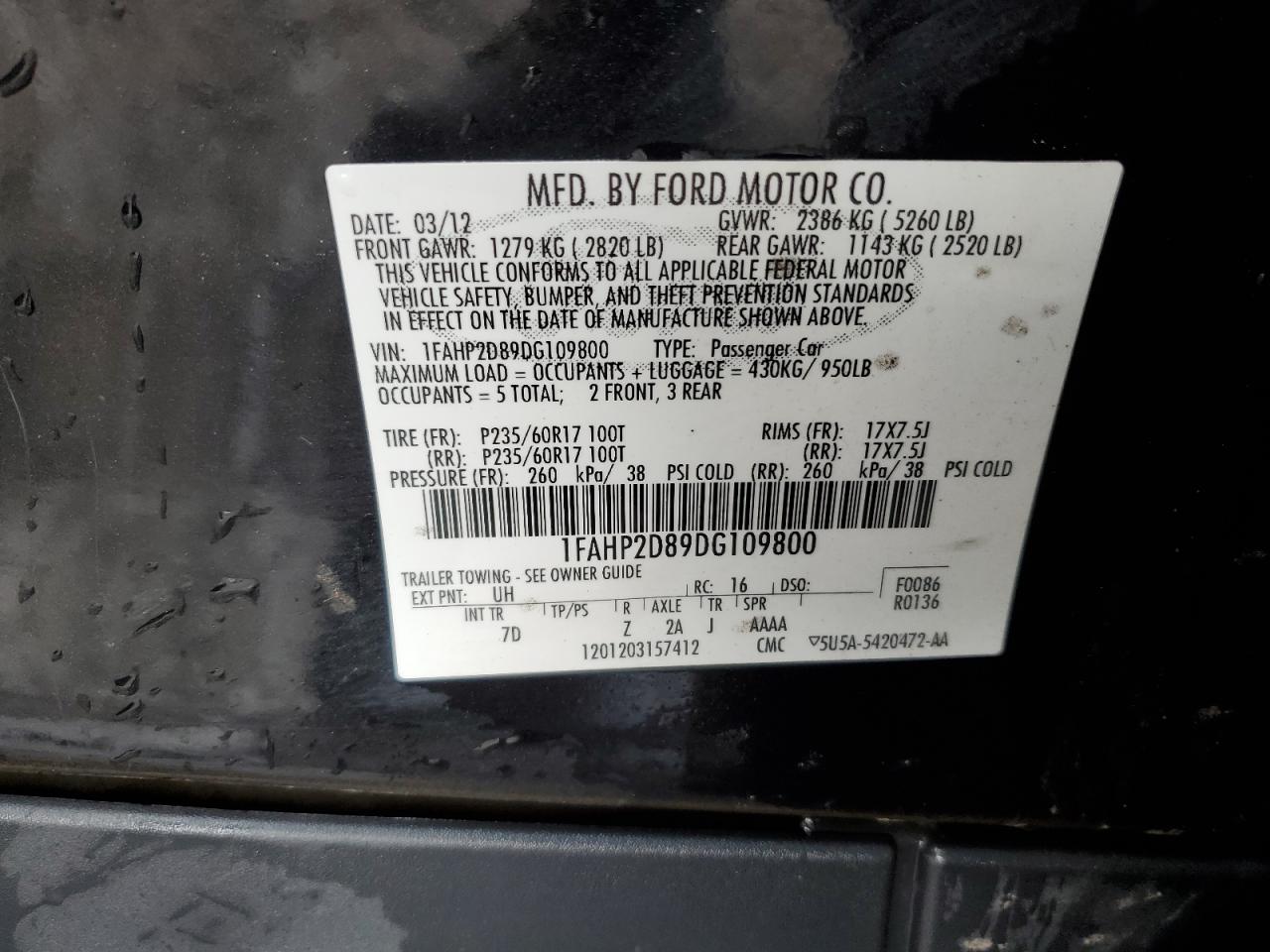 2013 Ford Taurus - Image 13