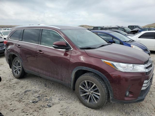  TOYOTA HIGHLANDER 2019 Бургунди