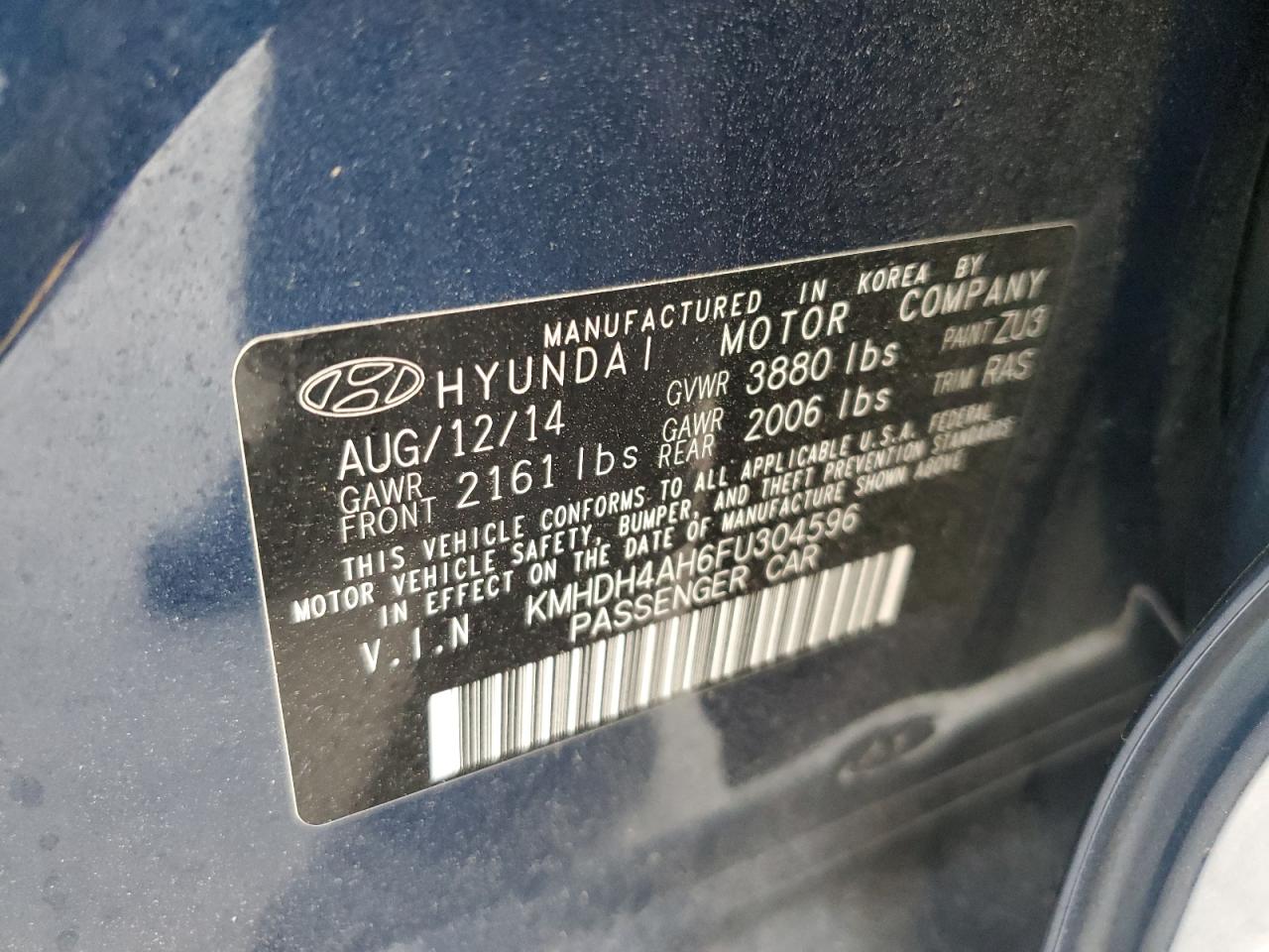 2015 Hyundai Elantra - Image 14