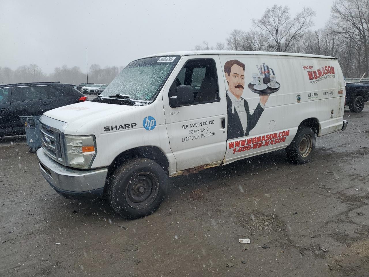 2008 Ford Econoline E150 Van na sprzedaż w Ellwood City, PA - Minor Dent/Scratches