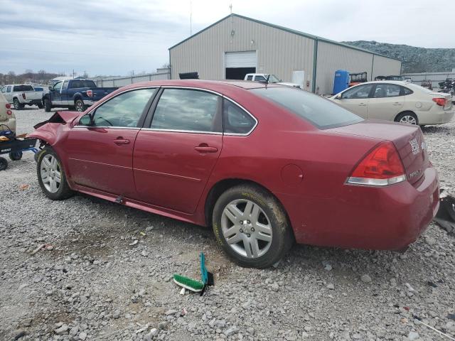 Sedans CHEVROLET IMPALA 2014 Czerwony