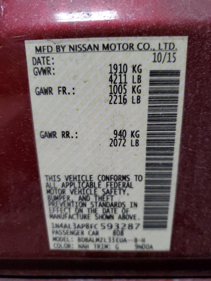 2015 Nissan Altima - Image 15