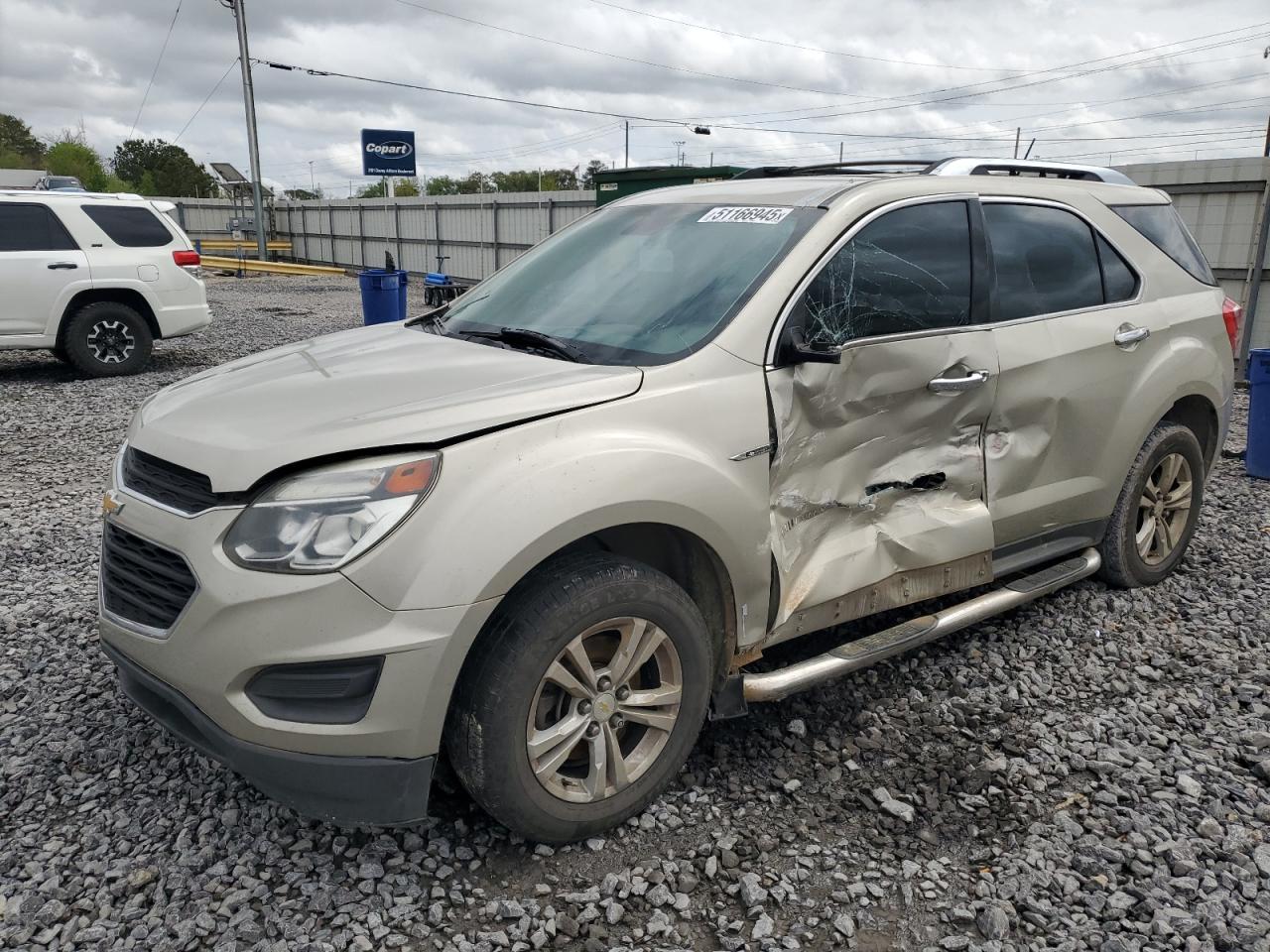 2016 Chevrolet Equinox Ls продається в Hueytown, AL - Side