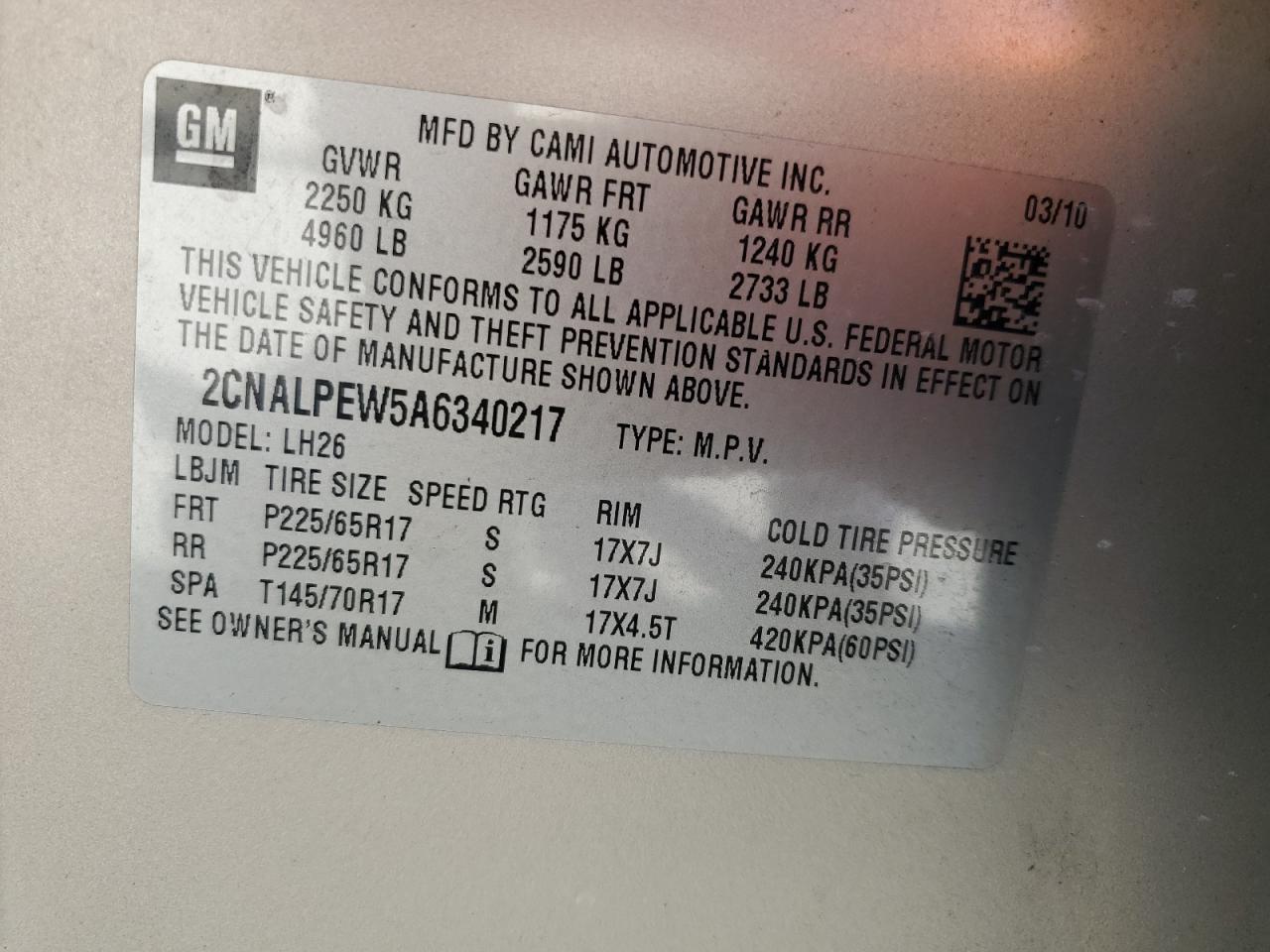 2010 Chevrolet Equinox - Image 13