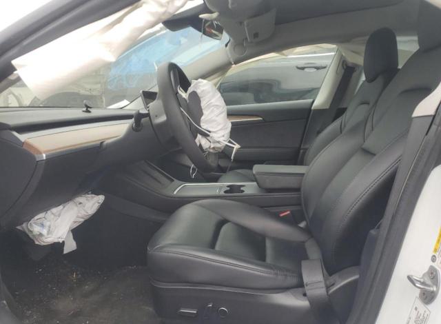  TESLA MODEL 3 2021 White