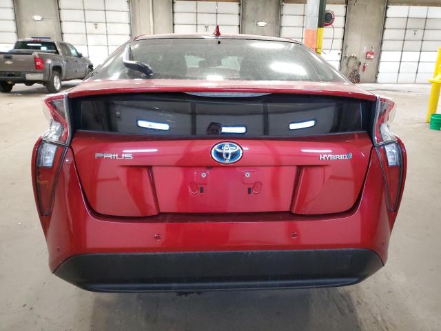  TOYOTA PRIUS 2018 Красный