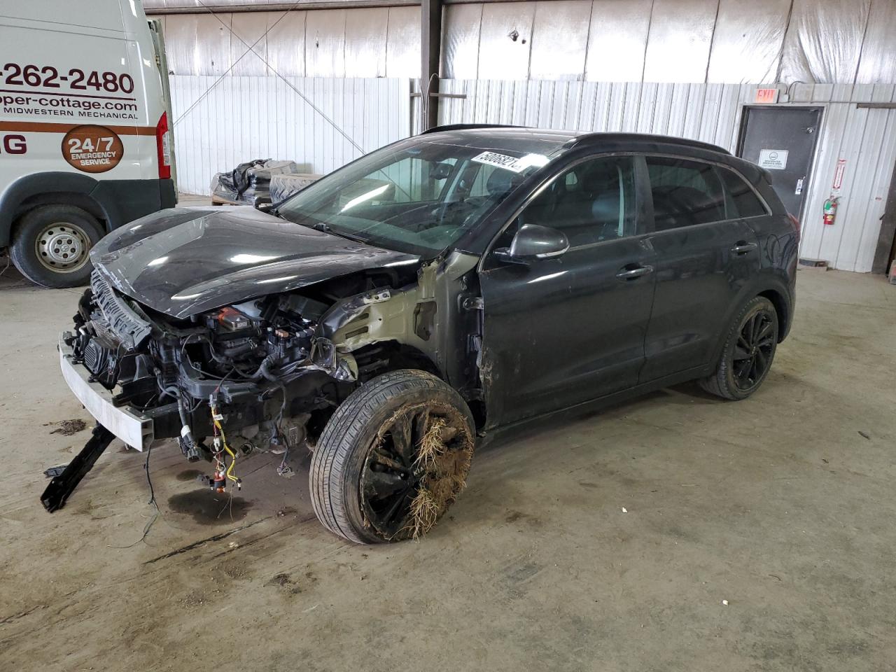 2018 Kia Niro Ex de vânzare în Des Moines, IA - Front End