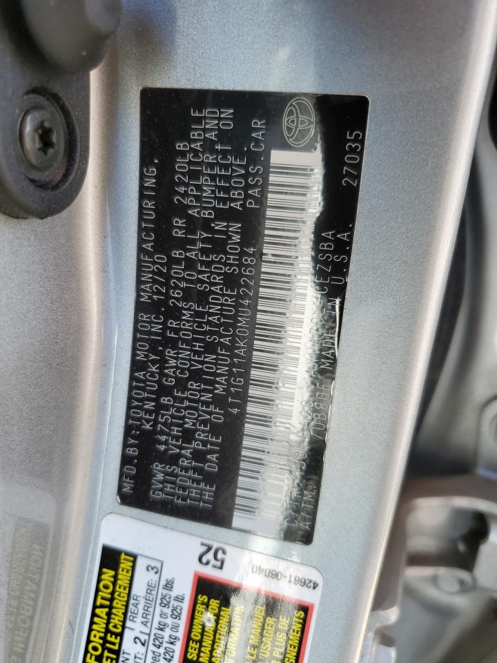 2021 Toyota Camry - Image 14