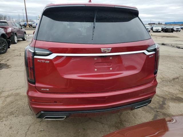  CADILLAC XT6 2020 Красный