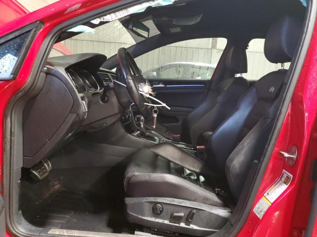  VOLKSWAGEN GOLF 2015 Czerwony