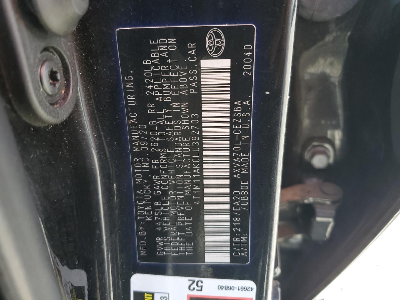2020 Toyota Camry - Image 14