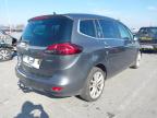 2012 VAUXHALL ZAFIRA TOU for sale at Copart CHESTER