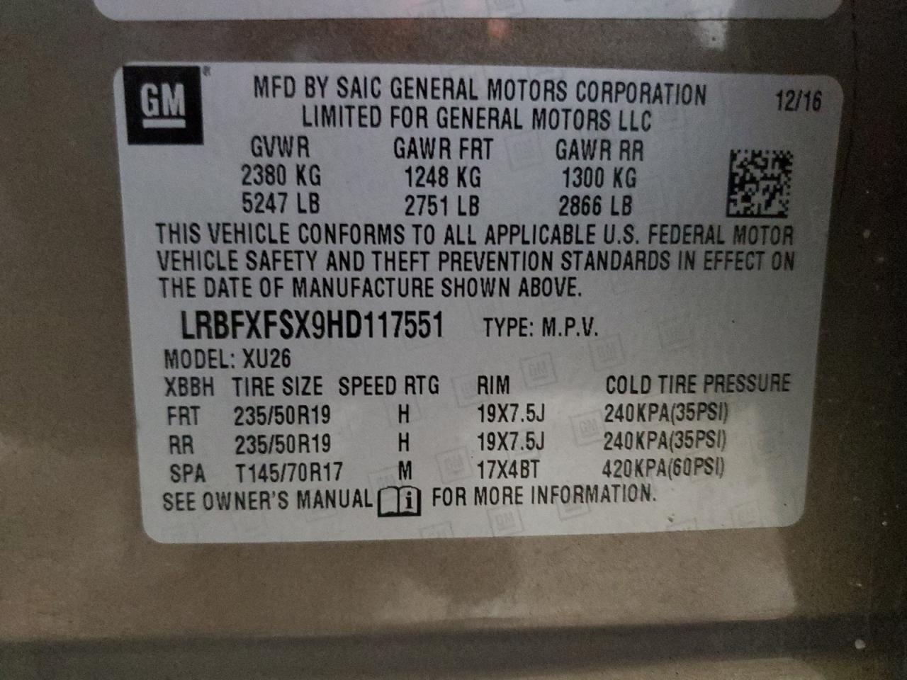 2017 Buick Envision - Image 13